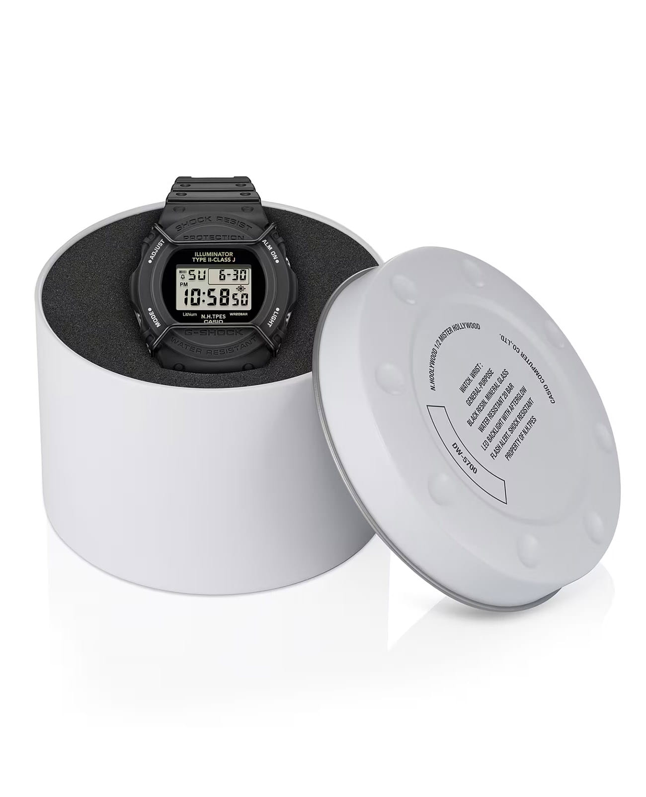 Casio Casio G-Shock DW-5700NH-1 япония наручные мужские часы заводная головка с логотипом Casio