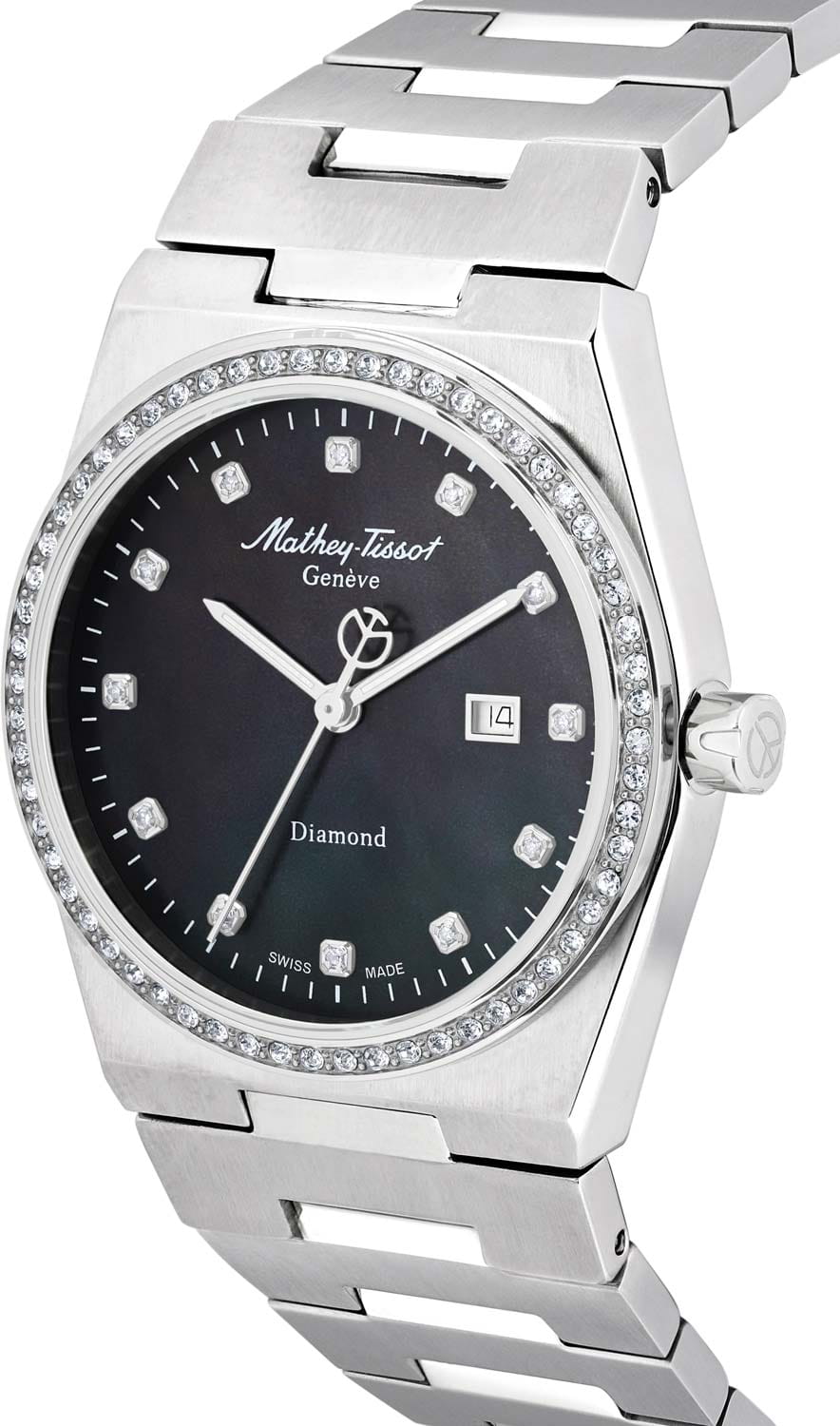 Оригинальные часы Mathey-Tissot Mathey-Tissot Zeus D118SAN кварцевые калибр механизма ronda 585 общий вид