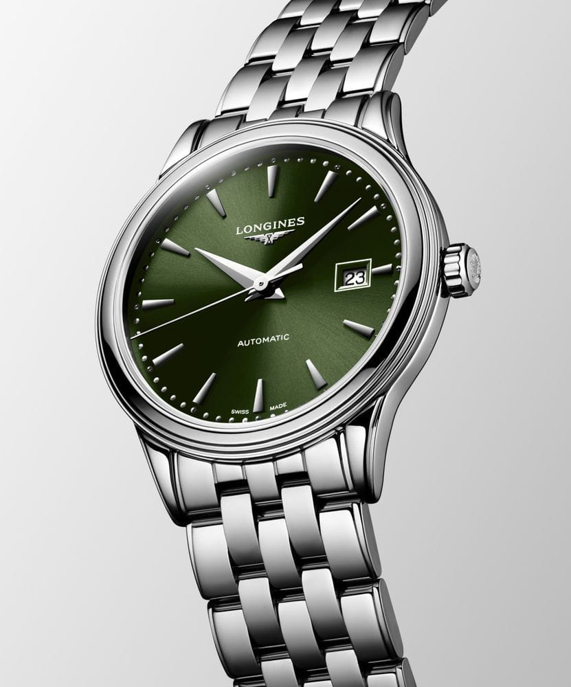 Longines Longines Flagship L4.374.4.02.6, flagship швейцария женские часы на браслете нержавеющая сталь боковой вид