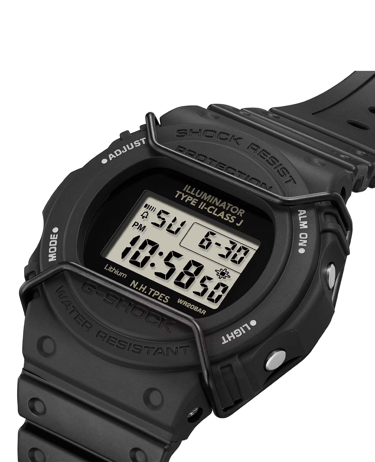 Оригинальные часы Casio Casio G-Shock DW-5700NH-1 электронные калибр механизма  общий вид
