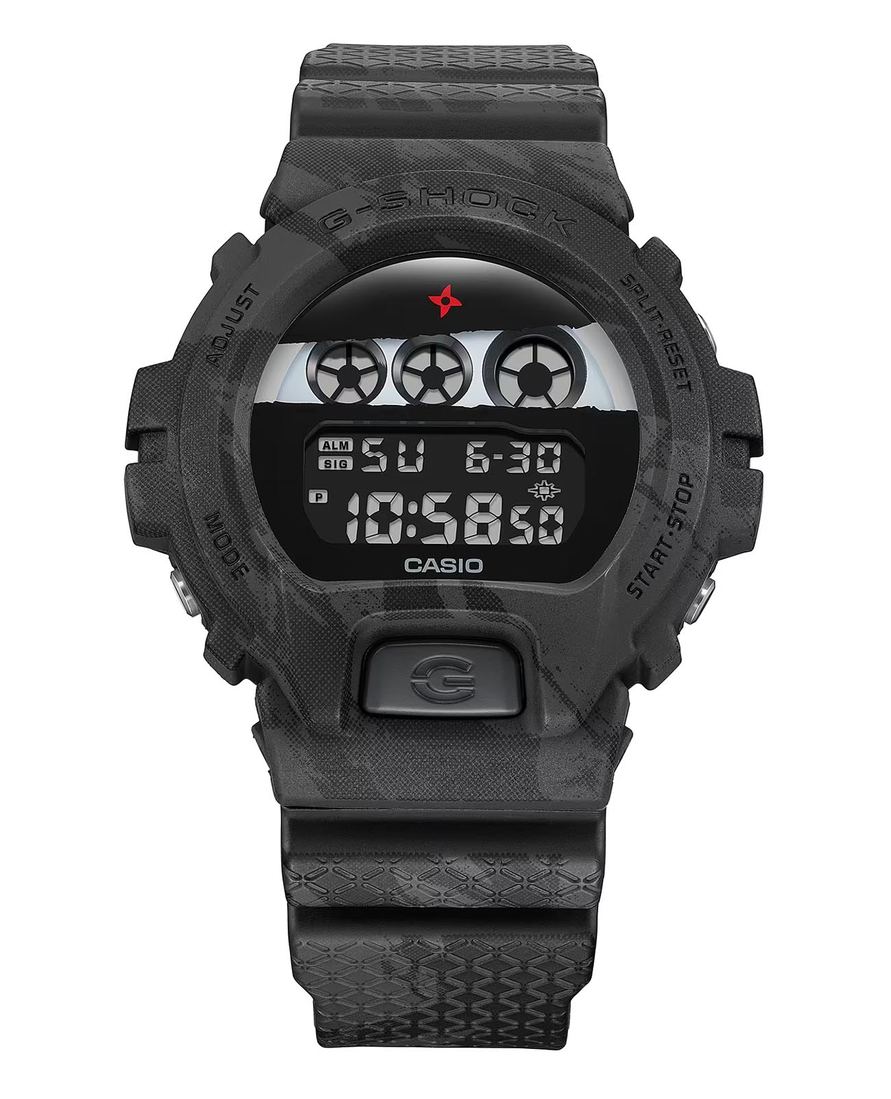 Casio Casio G-Shock DW-6900NNJ-1 мужские часы черный циферблат на запястье
