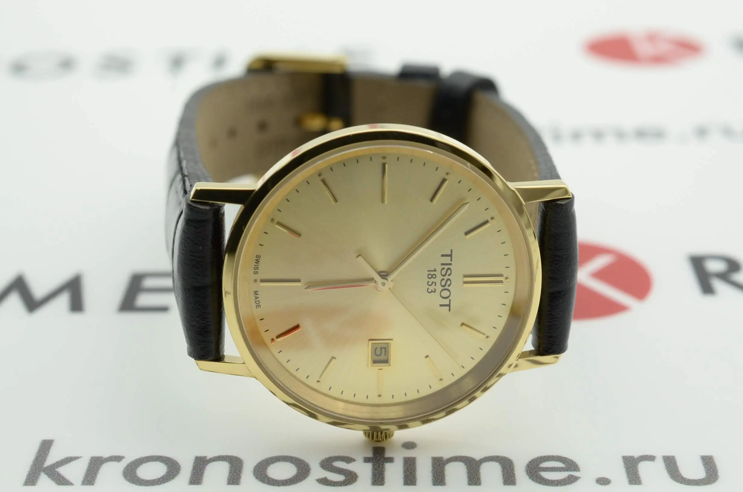 Tissot goldrun sapphire discount lady 18k gold