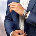 Longines Longines Master Collection L2.920.4.51.6, master collection швейцария мужские часы на браслете нержавеющая сталь боковой вид