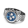 Breitling Breitling Navitimer B01 Chronograph 46 AB0127211C1A1, navitimer швейцария мужские часы на браслете нержавеющая сталь боковой вид