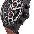 TAG Heuer TAG Heuer Carrera CAR2090.FT6124, carrera швейцария мужские часы на браслете кожа + каучук боковой вид