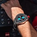 Hamilton H76706730 мужские часы застежка крупным планом