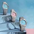 Оригинальные часы Maurice Lacroix Maurice Lacroix Aikon Quartz Colours Edition AI1108-SS002-431-1 кварцевые калибр механизма  общий вид