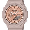 Casio Casio G-Shock GMA-S2100MD-4ADR (GMA-S2100MD-4A)  GMA-S2100MD-4A электронные женские часы розовый циферблат, браслет пластик — вид спереди