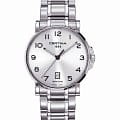 Certina Certina DS Caimano C017.410.11.032.00 кварцевые мужские часы часы крупный план серебристый циферблата
