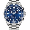 Certina Certina DS Action Chronograph C032.417.11.041.00 DS Action C0324171104100 кварцевые мужские часы синий циферблат, браслет нержавеющая сталь — вид спереди