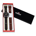 Tissot T1256171705100 наручные мужские часы застежка крупным планом