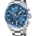 Candino Candino Gents Sport C4757/F  C4757/F кварцевые мужские часы голубой циферблат, браслет нержавеющая сталь — вид спереди
