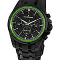 Jacques Lemans Jacques Lemans 1-1799Z  1-1799Z кварцевые мужские часы черный циферблат, браслет  — вид спереди