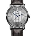 Rado Rado Diamaster R14074126 Automatic R14074126 механические мужские часы серый циферблат, браслет кожаный — вид спереди