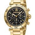 Roberto Cavalli Roberto Cavalli Ritmo RC5G128M0065  RC5G128M0065 кварцевые мужские часы черный циферблат, браслет нержавеющая сталь с pvd-покрытием — вид спереди