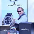 Jacques Lemans Jacques Lemans 1-1866A женские часы черный циферблат на запястье