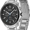 Hugo Boss Hugo Boss Distinct HB1513857,  германия мужские часы на браслете нержавеющая сталь 316l боковой вид