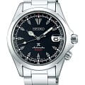 Seiko Seiko Prospex SPB117J1  SPB117J1 механические мужские часы  черный циферблат, браслет нержавеющая сталь — вид спереди