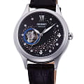 Orient Orient Fashionable Automatic RA-AG0019B  RA-AG0019B механические женские часы черный циферблат, браслет кожаный — вид спереди