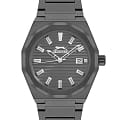 Slazenger Slazenger SL.09.2143.1.04  SL.09.2143.1.04 кварцевые мужские часы серый циферблат, браслет суперметалл с ip покрытием — вид спереди