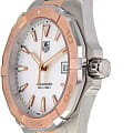 TAG Heuer TAG Heuer Aquaracer WAY1150.BD0911, aquaracer швейцария мужские часы на браслете нержавеющая сталь + золото 18к боковой вид