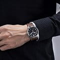 Aerowatch Aerowatch Les Grandes Classiques 79990 AA03 кварцевые мужские часы часы крупный план черный циферблата