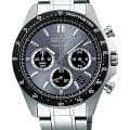 Seiko Seiko Spirit Chronograph SBTR027  SBTR027 кварцевые мужские часы голубой циферблат, браслет нержавеющая сталь — вид спереди