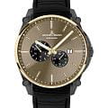 Jacques Lemans Jacques Lemans Derby 1-2200E  1-2200E механические мужские часы зеленый циферблат, браслет кожаный — вид спереди