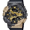 Casio Casio G-Shock GM-114GEM-1A9 лимитированной серии GM-114GEM-1A9 электронные мужские часы  циферблат, браслет полимер — вид спереди
