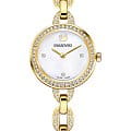 Swarovski Swarovski 5253335  5253335 кварцевые женские часы белый циферблат, браслет сталь c pvd покрытием — вид спереди