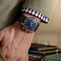 Mido Mido Multifort Patrimony Chronograph M040.427.36.042.00 механические мужские часы часы, крупный план синий циферблат