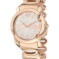 Just Cavalli Just Cavalli R7253576506  R7253576506 кварцевые женские часы серебристый циферблат, браслет сталь c pvd покрытием — вид спереди