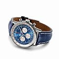 Breitling Breitling Navitimer B01 Chronograph 46 AB0127211C1P1, navitimer швейцария мужские часы на браслете кожаный боковой вид