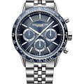 Raymond Weil Raymond Weil Freelancer 7741-ST3-50021  7741-ST3-50021 механические мужские часы синий циферблат, браслет нержавеющая сталь — вид спереди