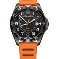 Victorinox Victorinox Fieldforce Sport Chronograph 241897  241897 кварцевые мужские часы черный циферблат, браслет резина — вид спереди
