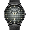 Kenneth Cole Kenneth Cole Classic KCWGH2233505  KCWGH2233505 кварцевые мужские часы  черный циферблат, браслет сталь с ip покрытием — вид спереди