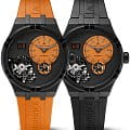 Maurice Lacroix Maurice Lacroix Aikon Master Grand Date AI6118-DLB0J-530-J, aikon швейцария мужские часы на браслете каучук боковой вид