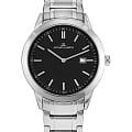 Jacques Lemans Jacques Lemans  Classic 1-2096A  1-2096A кварцевые мужские часы черный циферблат, браслет нержавеющая сталь — вид спереди