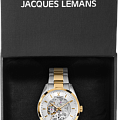 Jacques Lemans Jacques Lemans Automatic 1-2087i мужские часы серебристый циферблат на запястье