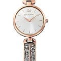 Swarovski Swarovski 5519306  5519306 кварцевые женские часы серебристый циферблат, браслет сталь c pvd покрытием — вид спереди