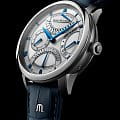 Maurice Lacroix Maurice Lacroix Masterpiece Triple Retrograde MP6538-SS001-110-1 , наручные мужские часы фото под углом