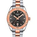Tissot Tissot PR 100 Sport Chic T101.910.22.061.00 PR 100 Sport Chic T1019102206100 кварцевые женские часы  серый циферблат, браслет сталь c pvd покрытием — вид спереди
