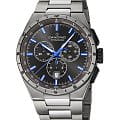 Candino Candino Titanium Chrono C4603/E  C4603/E кварцевые мужские часы черный циферблат, браслет титановый — вид спереди