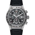 TAG Heuer TAG Heuer Carrera CAR208Z.FT6046  CAR208Z.FT6046 механические мужские часы серый циферблат, браслет каучук — вид спереди
