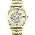 Kenneth Cole Kenneth Cole Automatic KCWLL2235602  KCWLL2235602 механические женские часы золотой циферблат, браслет сталь с ip покрытием — вид спереди