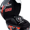 Tissot Tissot T-Race Jorge Lorenzo 2019 T115.417.27.057.00 кварцевые мужские часы часы крупный план черный циферблата