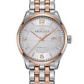 Hamilton Hamilton Jazzmaster Viewmatic Auto H42725151  H42725151 механические мужские часы белый циферблат, браслет нержавеющая сталь с pvd-покрытием — вид спереди