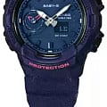 Casio BGA-230S-2A женские часы застежка крупным планом