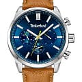 Timberland Timberland Henniker TDWGF0028702  TDWGF0028702 кварцевые мужские часы синий циферблат, браслет кожаный — вид спереди