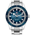 Rado Rado Captain Cook Automatic R32105203 Automatic R32105203 механические мужские часы синий циферблат, браслет нержавеющая сталь — вид спереди